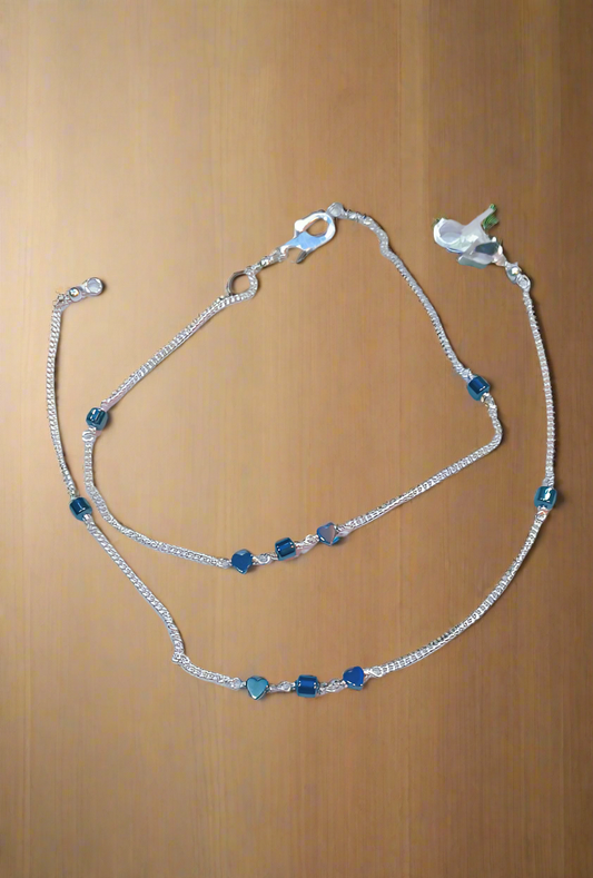 Silver payal weight 7.560 gm silver rate 950