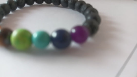 The 7 Chakra bracelet has many benefits, promoting physical, emotional, and spiritual well-being. This bracelet balances the flow of energy in the body, helps relieve negative emotions, and promotes spiritual awareness .